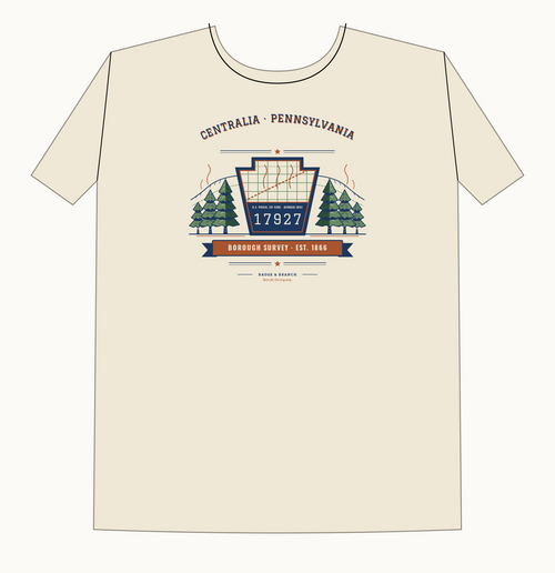Centralia PA 17927 Borough Survey Tee mockup