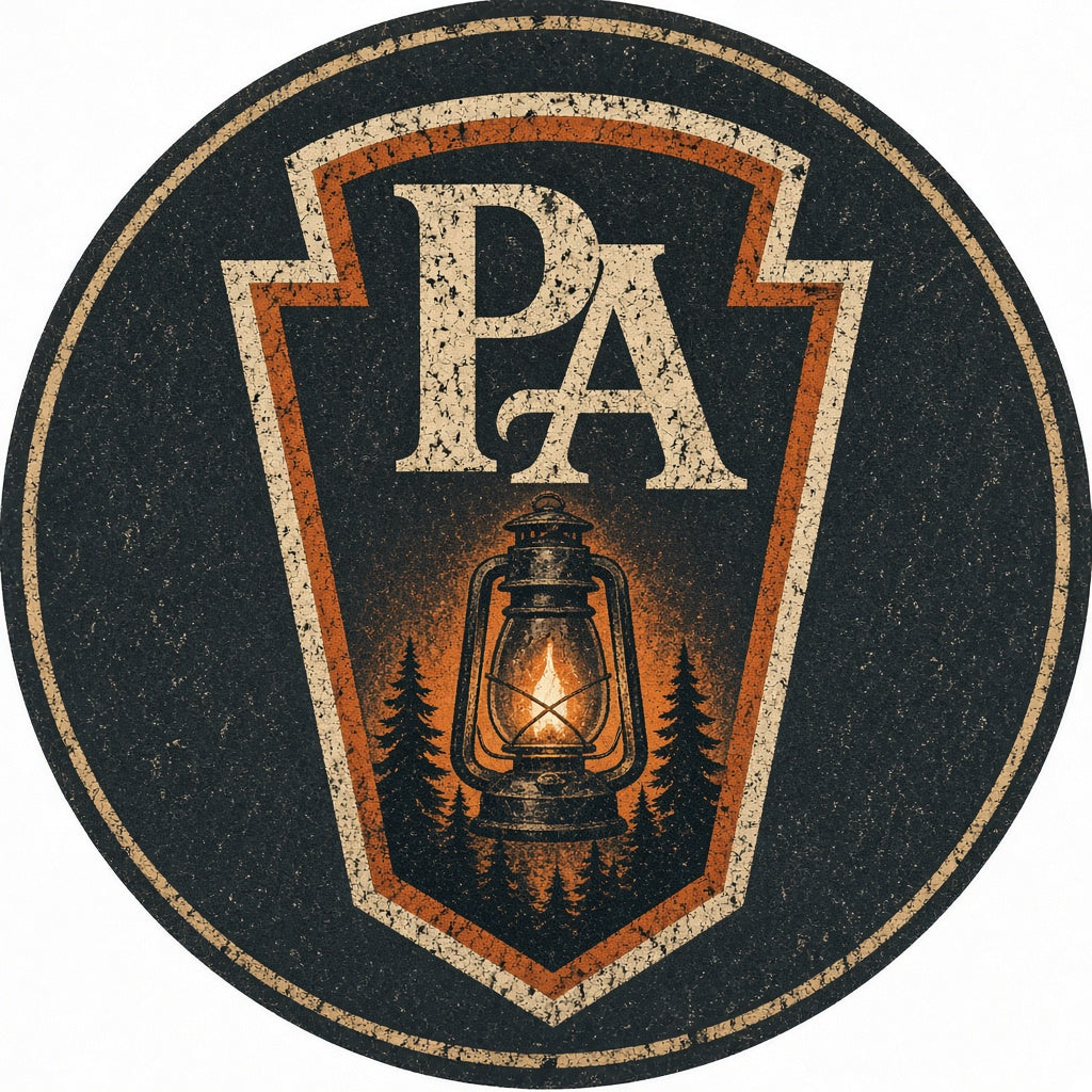 Strange Stories PA Keystone Lantern channel emblem tee