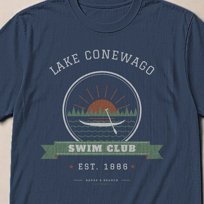Lake Conewago · 1886 — Collar & Chest View