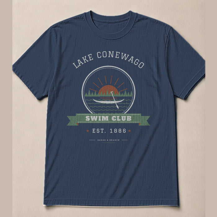 Lake Conewago · 1886 — Full Shirt View