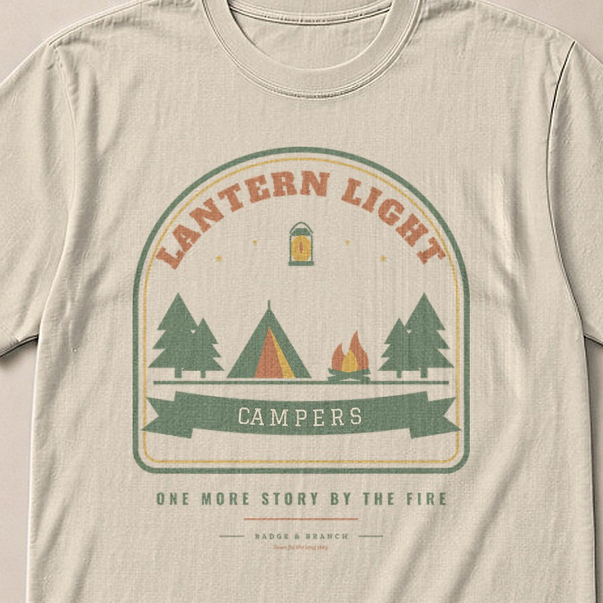 Lantern Light Campers — Collar & Chest View