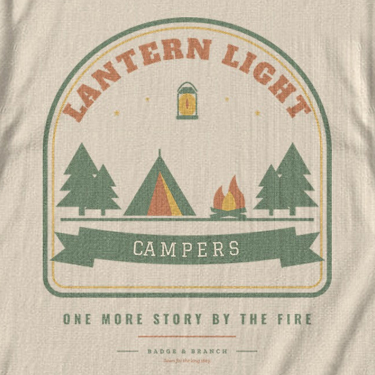 Lantern Light Campers — Zoomed Artwork Detail