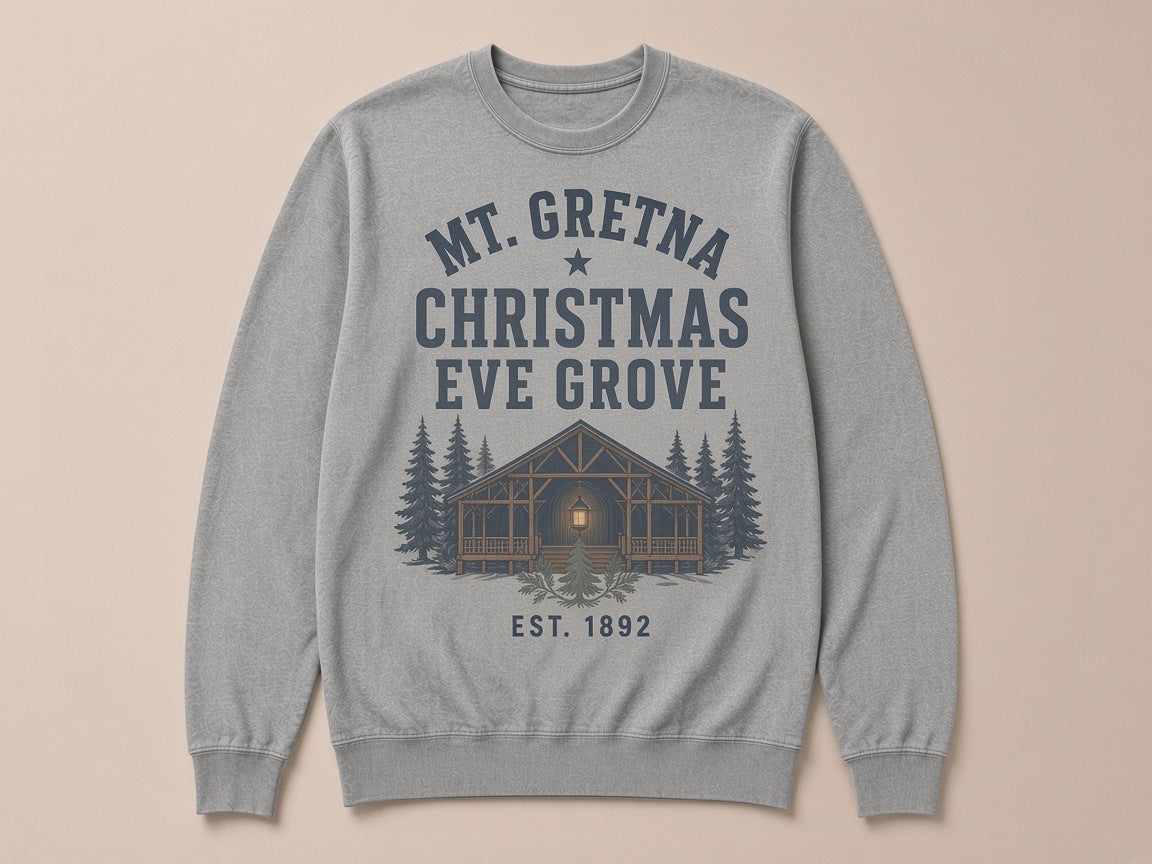 Mt. Gretna · Christmas Eve Grove Crewneck — Full View