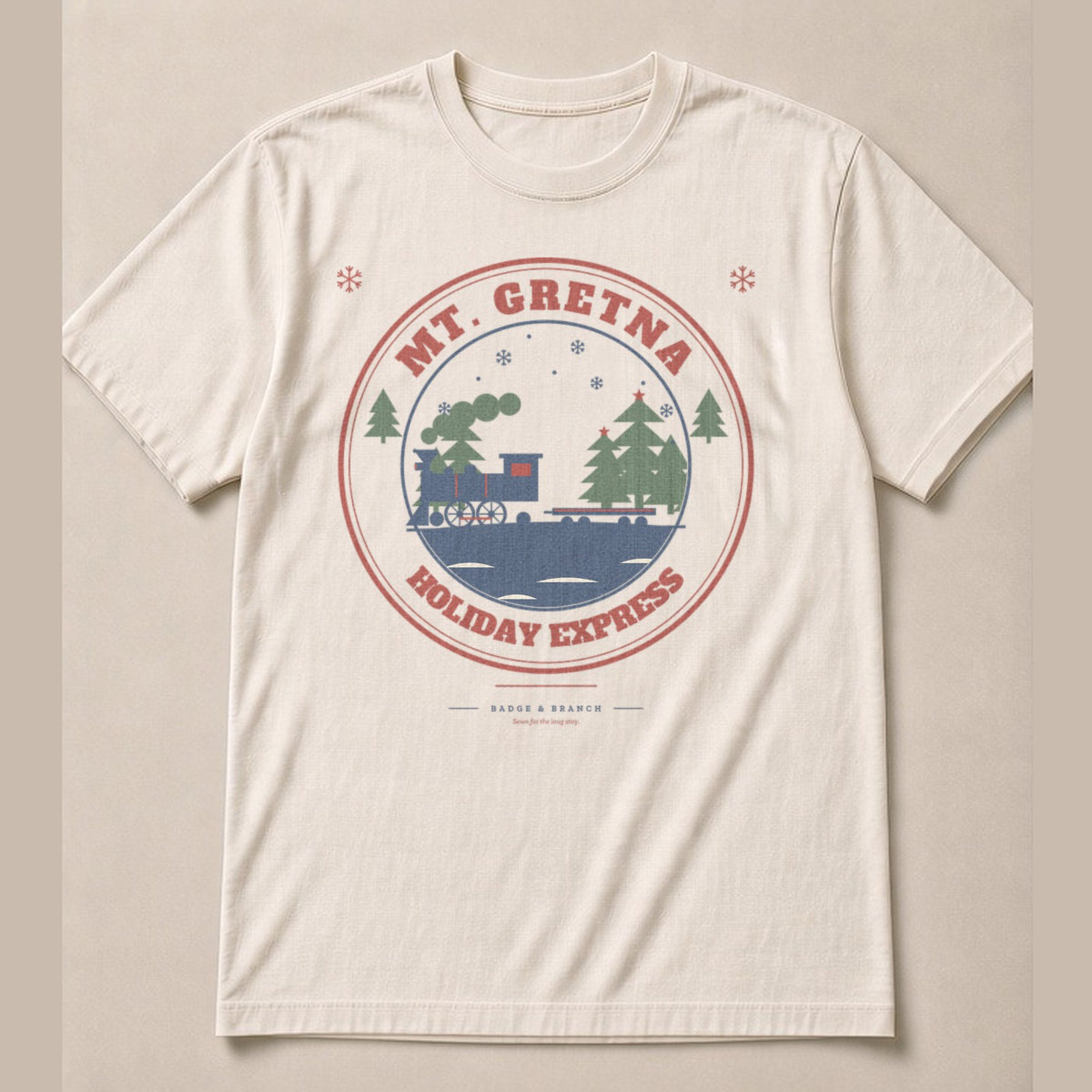 Mt. Gretna · Holiday Express Tee — Full Shirt View