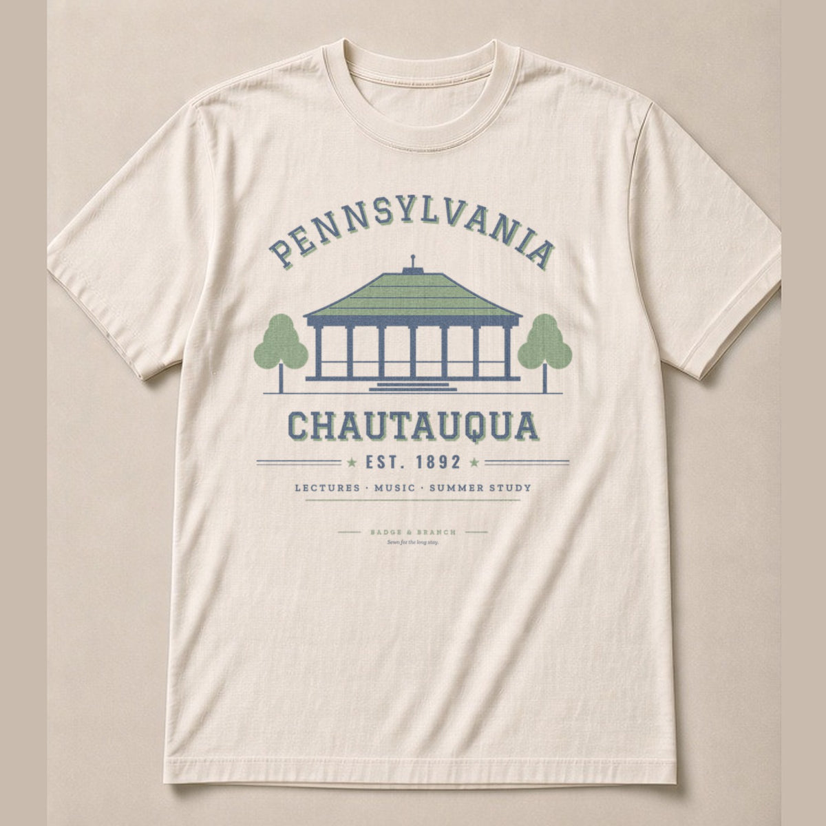 Pennsylvania Chautauqua · Est. 1892 — Full Shirt View