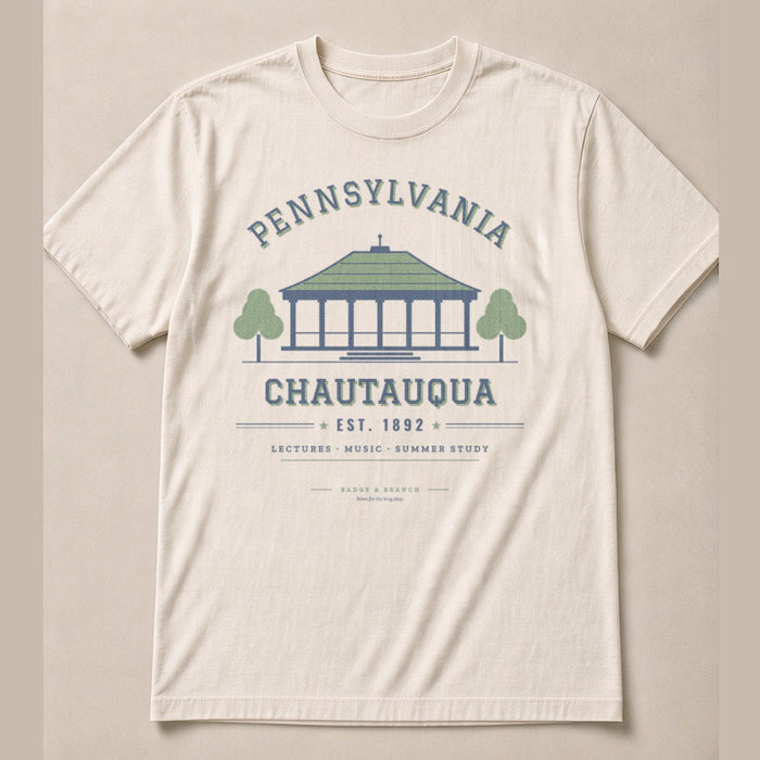 Pennsylvania Chautauqua · Est. 1892 — Full Shirt View