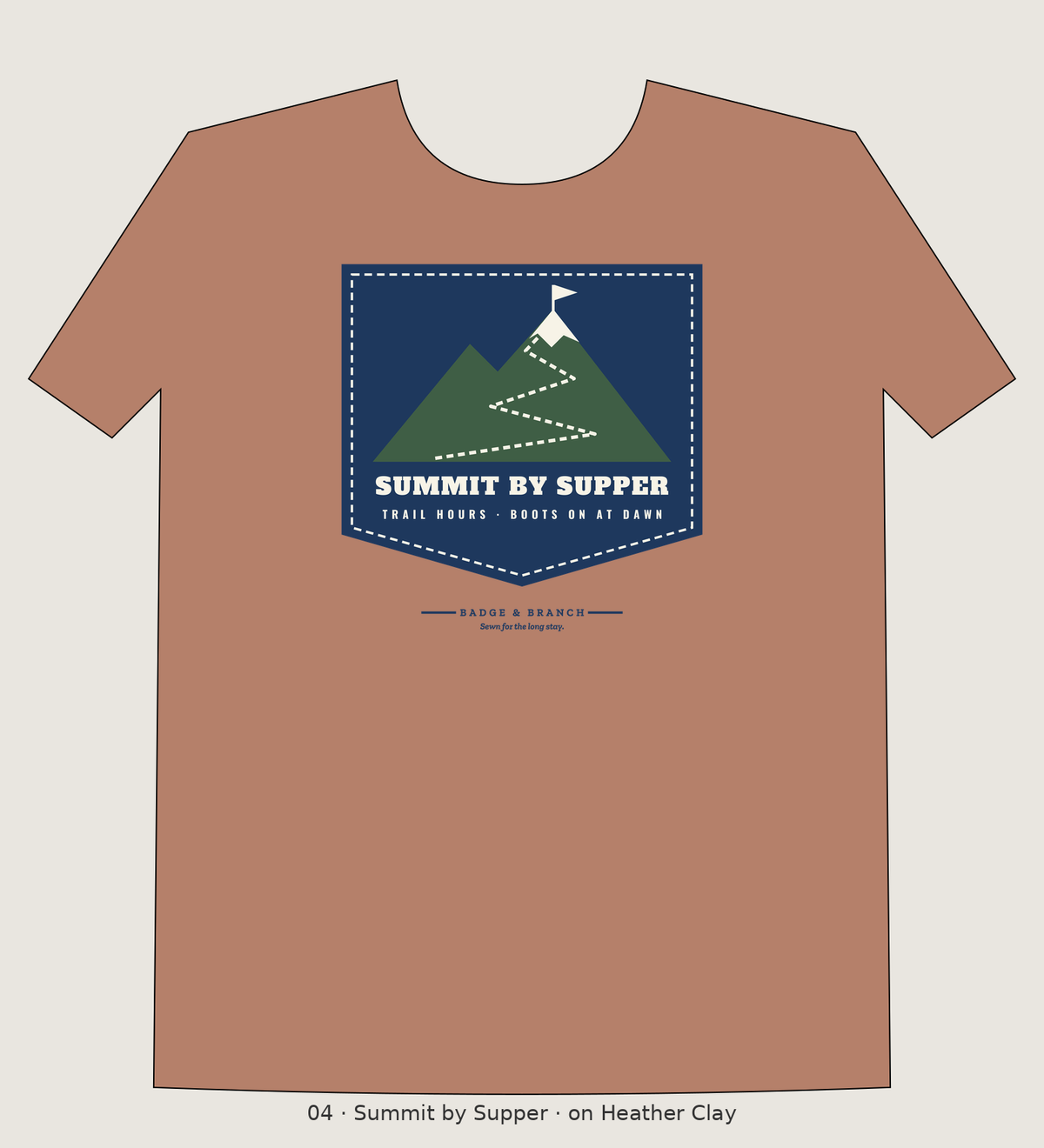 Summit by Supper trail tee