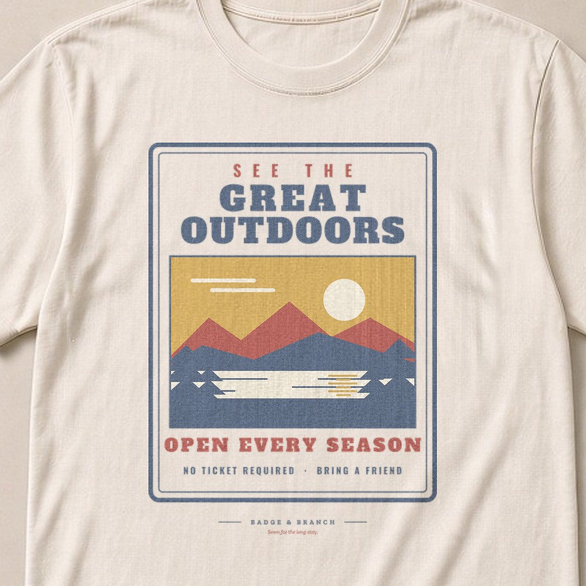See the Great Outdoors — Collar & Chest View