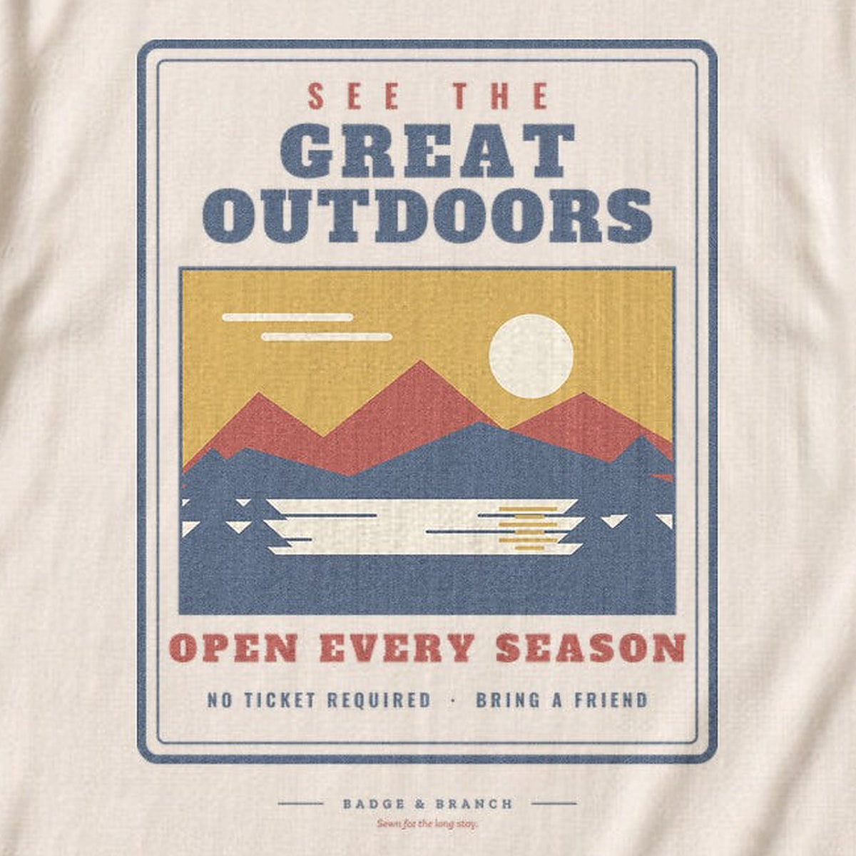 See the Great Outdoors — Zoomed Artwork Detail