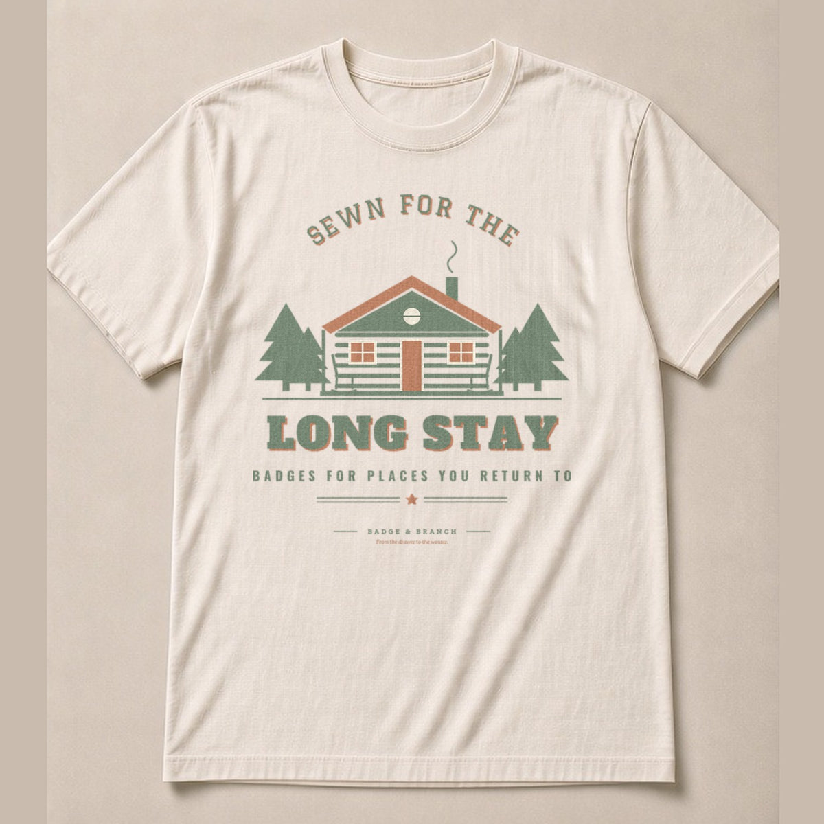 Sewn for the Long Stay — Full Shirt View