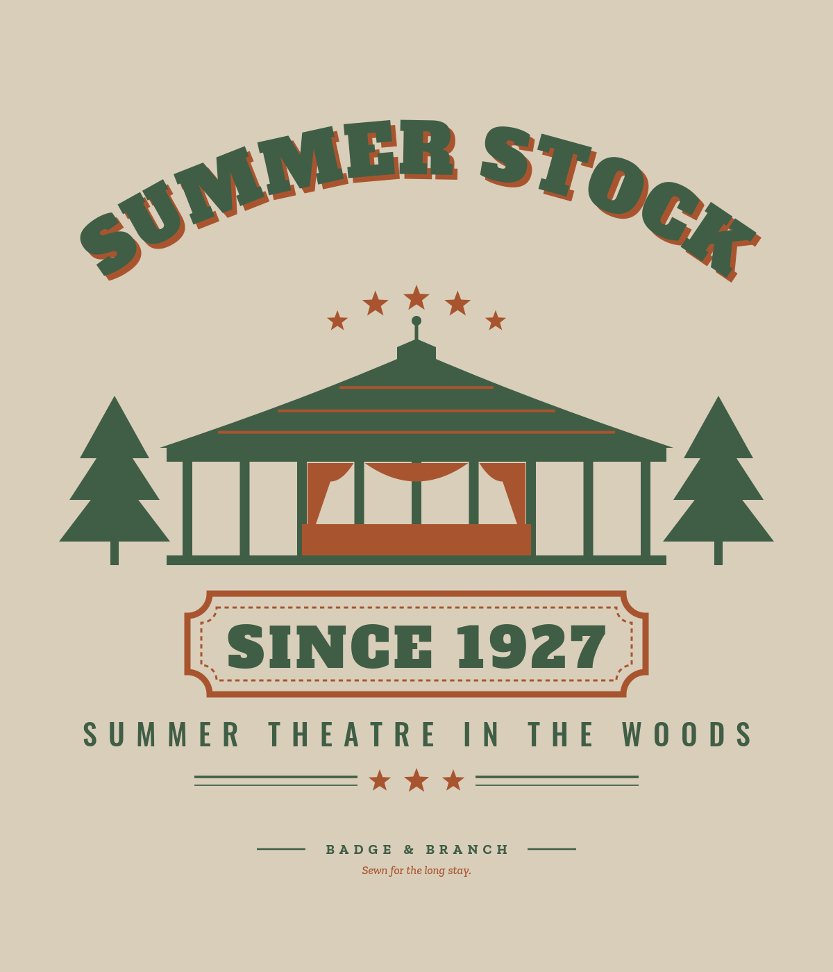 Summer Stock Since 1927 Mt. Gretna tee