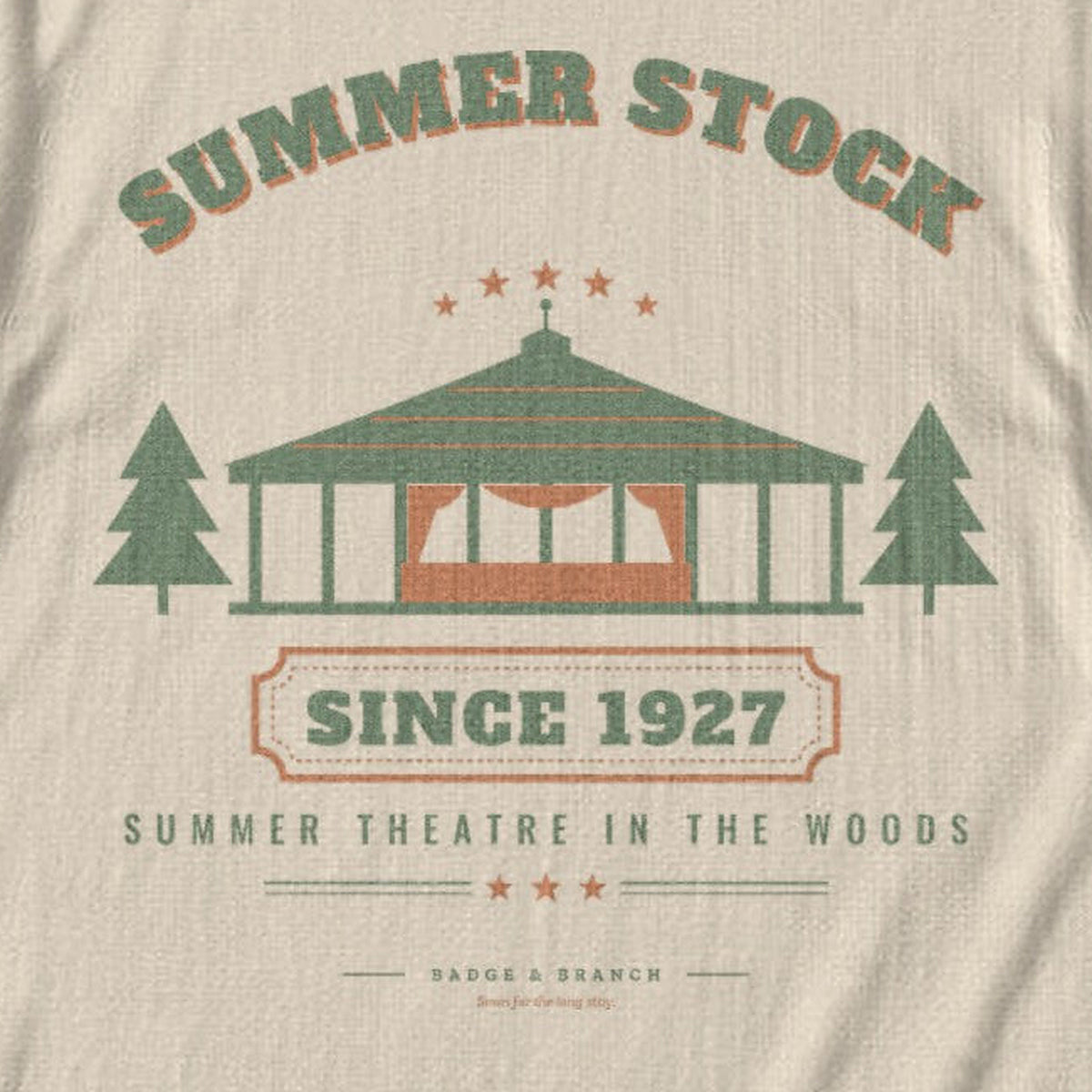 Summer Stock Since 1927 — Zoomed Artwork Detail