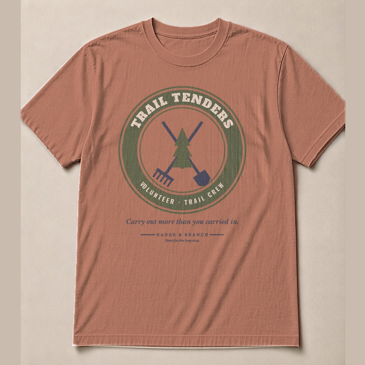 Trail Tenders Tee — Full Shirt View